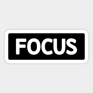 Focus Sticker